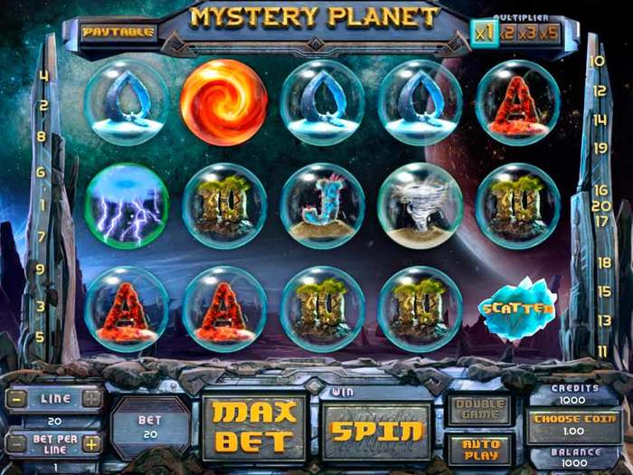 Слоты «Mystery Planet» в казино Плей Фортуна